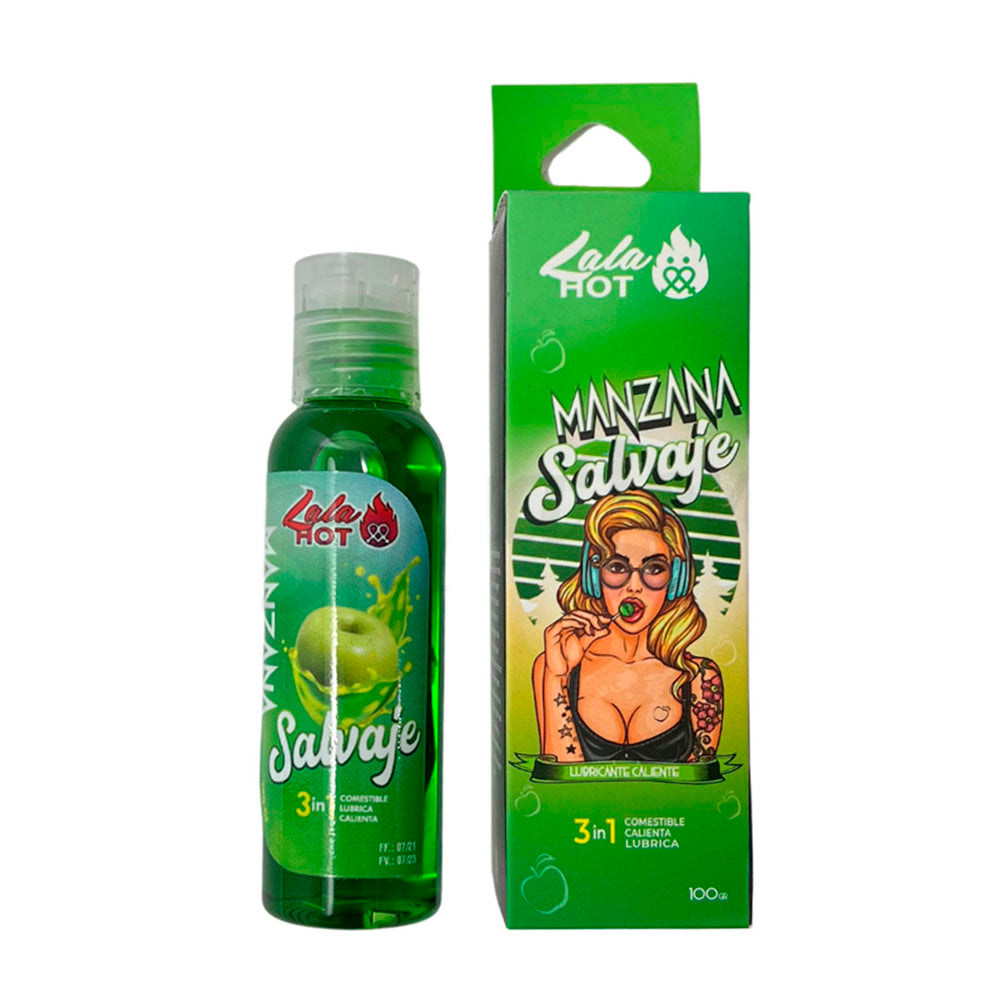 Lubricante intimo Lala Hot - MANZANA VERDE 100ml
