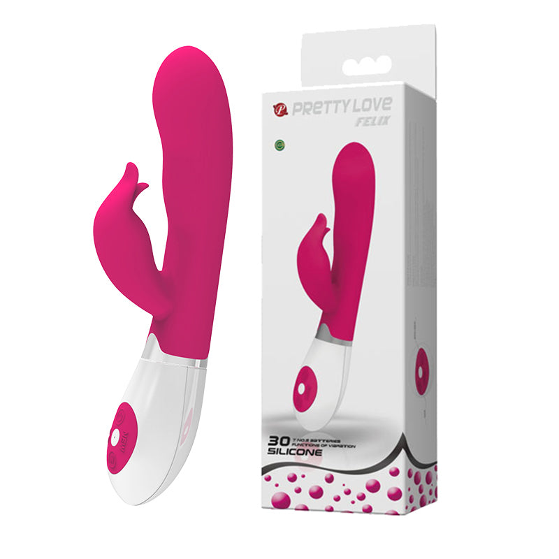 Vibrador con Estimulador de Clítoris