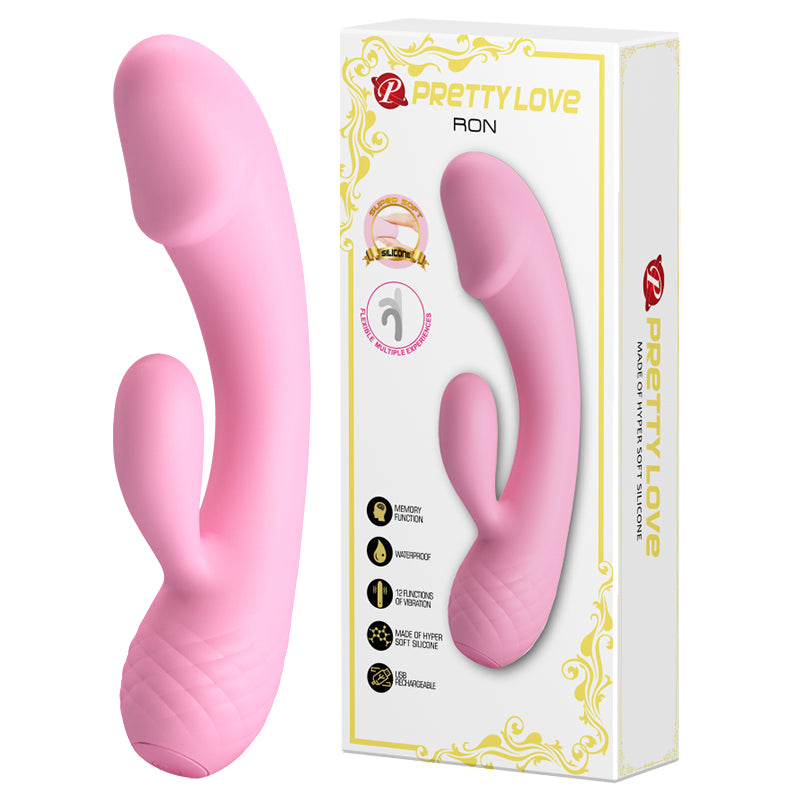 Vibrador con Estimulador de Clítoris
