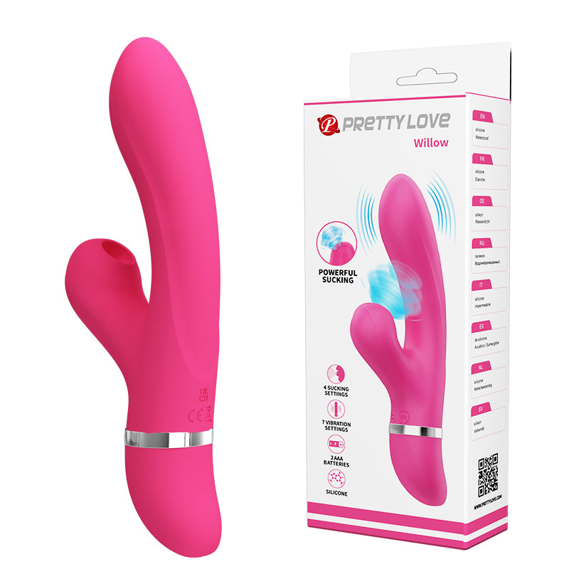 Vibrador con Succionador de Clítoris