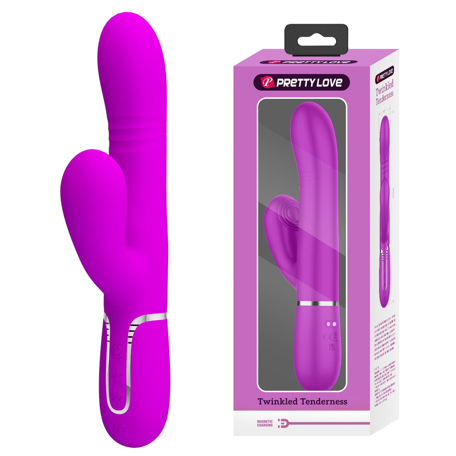 Vibrador Estimulador de Clítoris - Vibrador Rabbit Multifunción