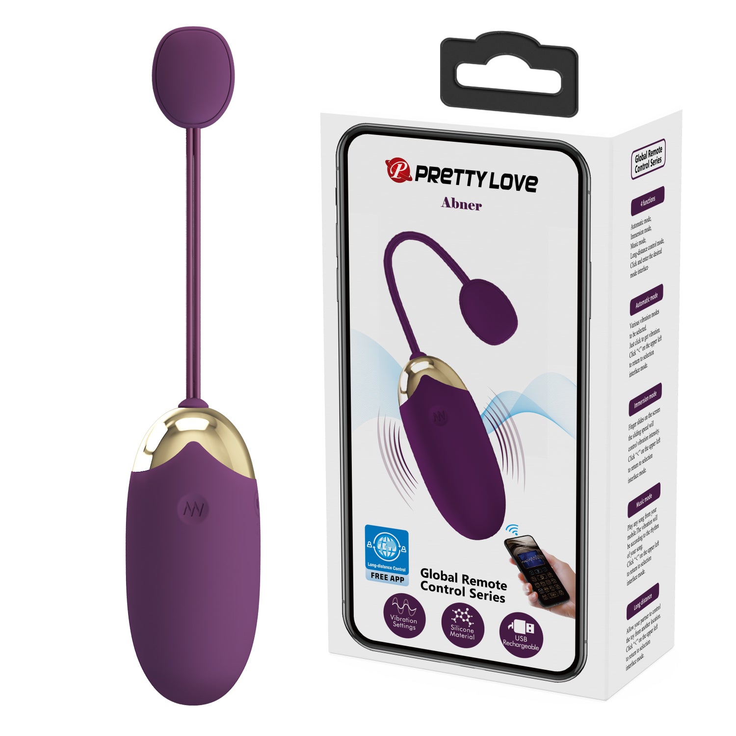Huevo Vibrador - Vibrador Control Remoto por App