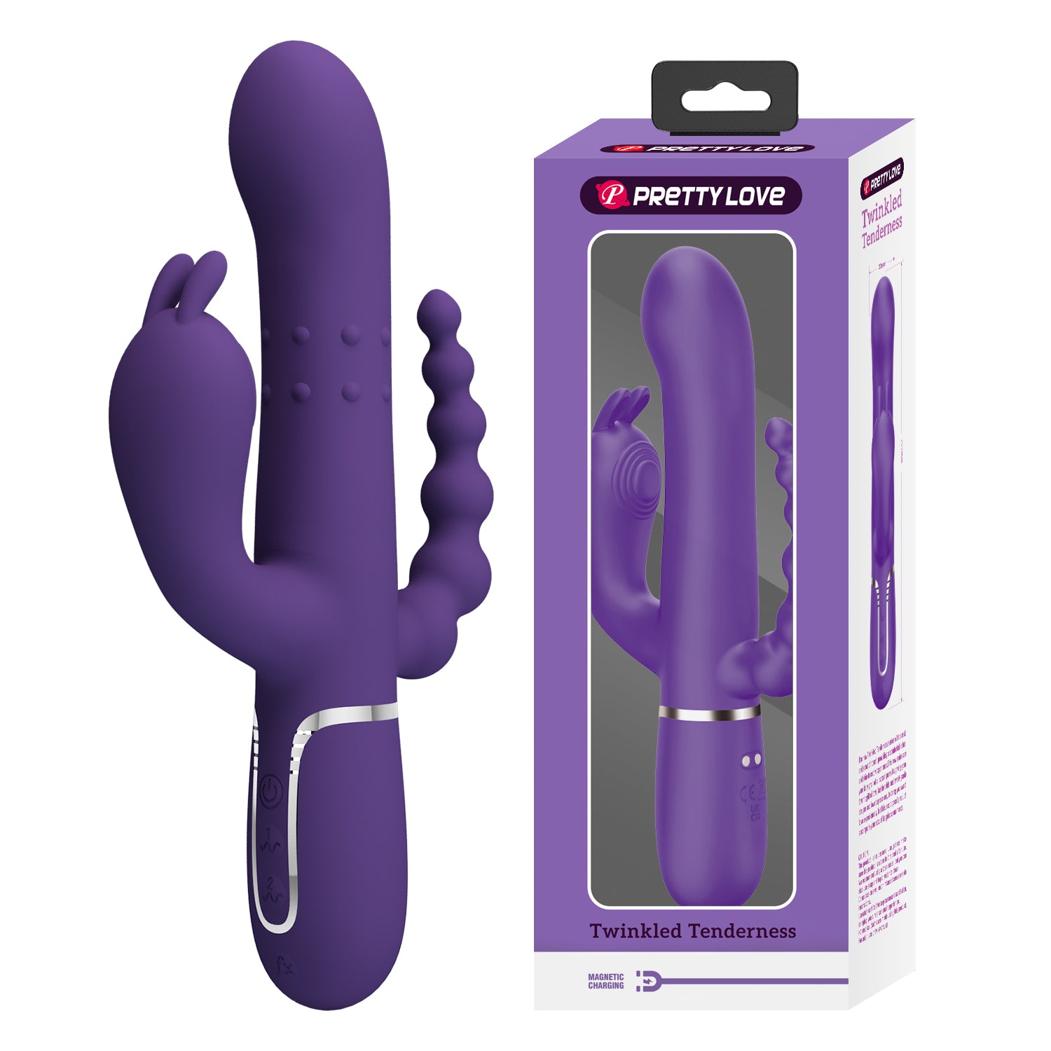 Vibrador Triple Estimulación