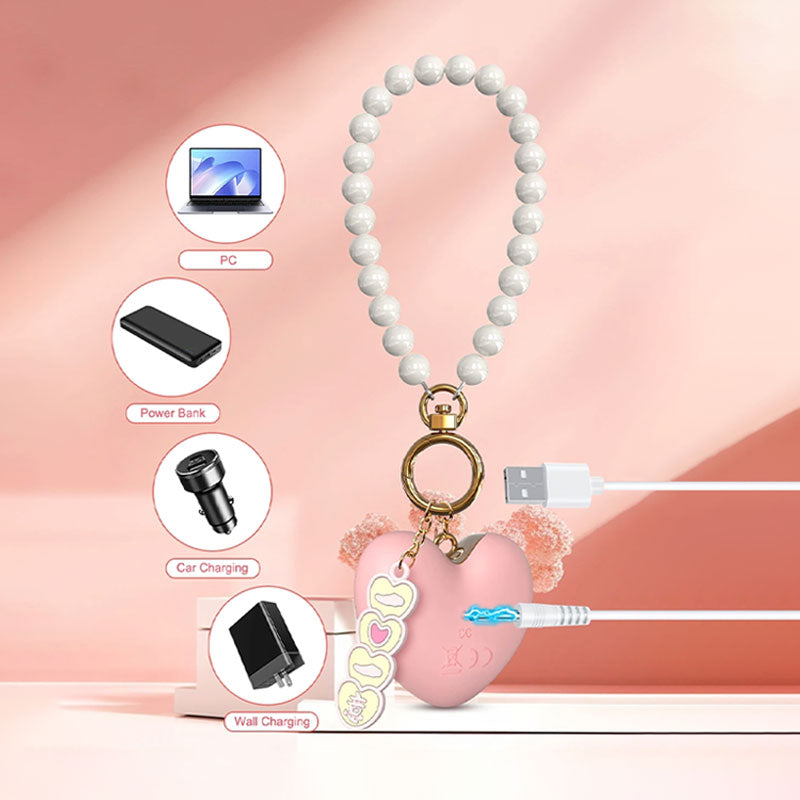 Llavero vibrador corazón con App