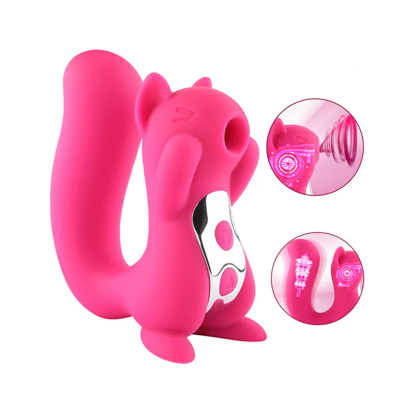Ardilla dual succionador + vibrador