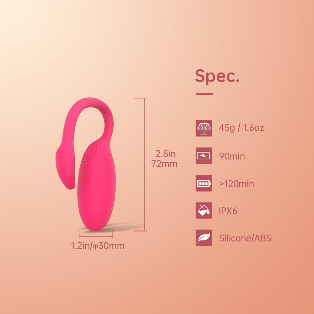Vibrador a Distancia con App - Magic Flamingo