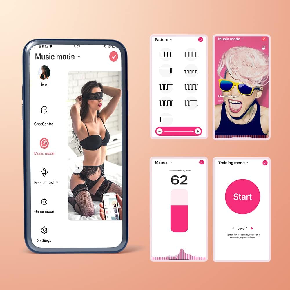 Vibrador a Distancia con App - Magic Flamingo