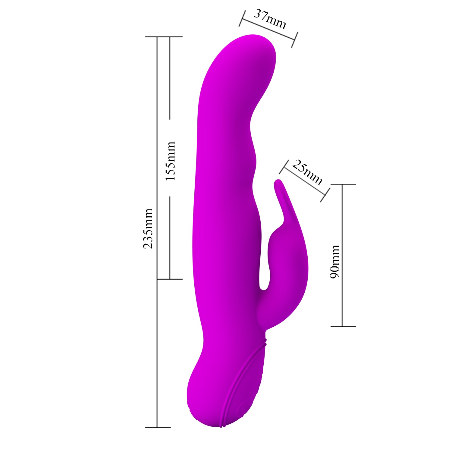 Vibrador con Estimulador de Clítoris