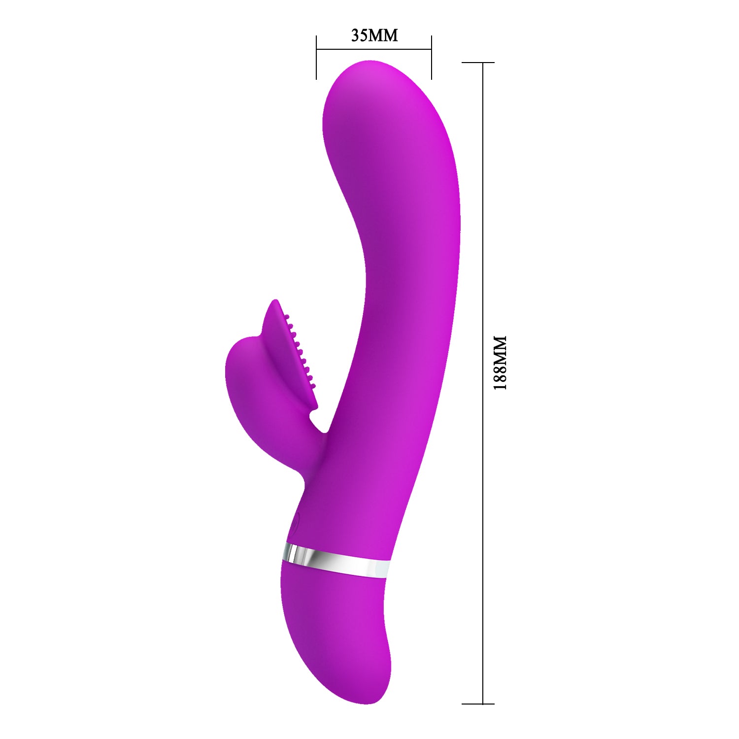 Vibrador con Estimulador de Clítoris