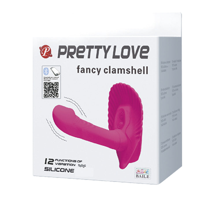 Vibrador punto G Control Remoto por App Fancy Clamshell