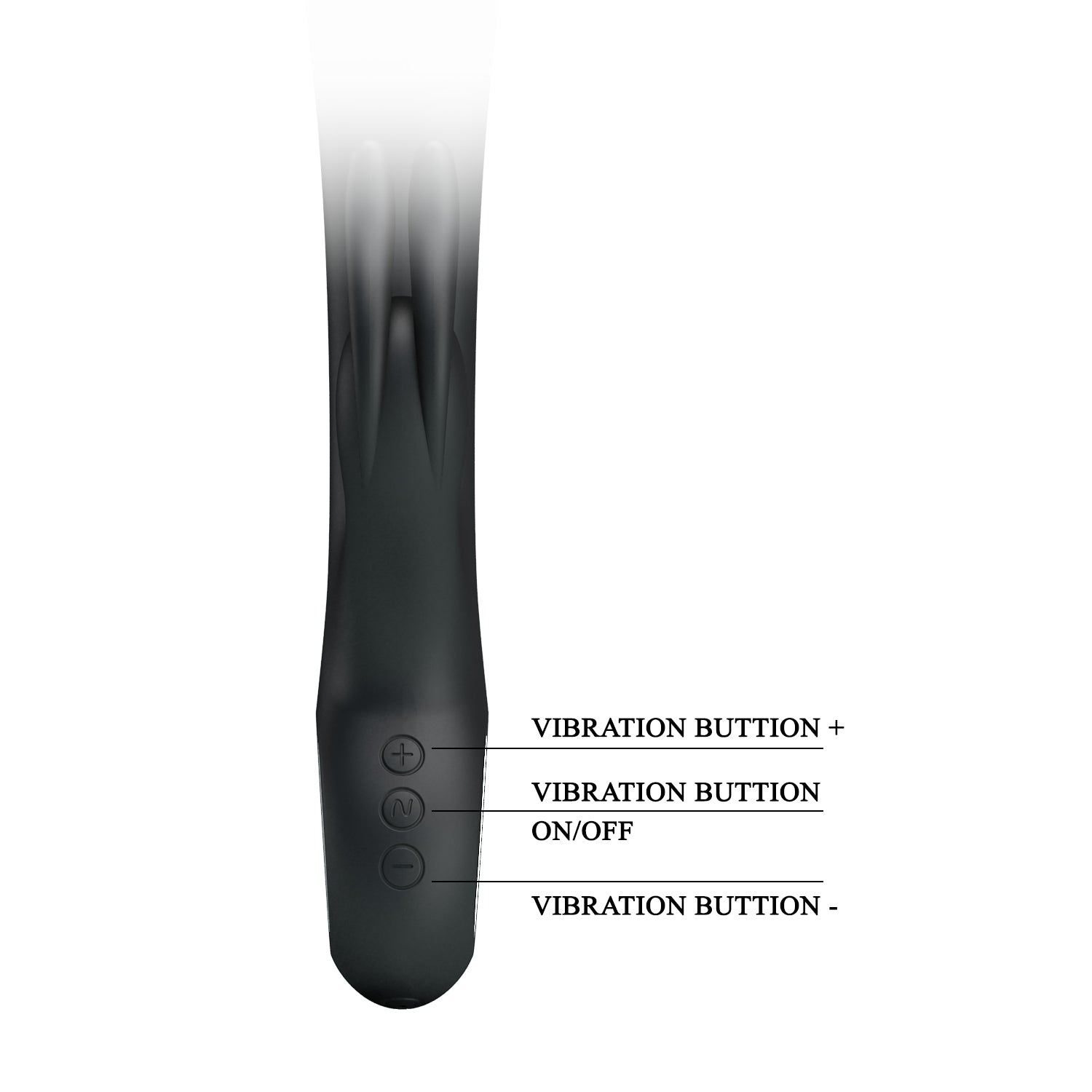 Vibrador Rabbit con Función de Calor - Vibrador con Estimulador de Clítoris