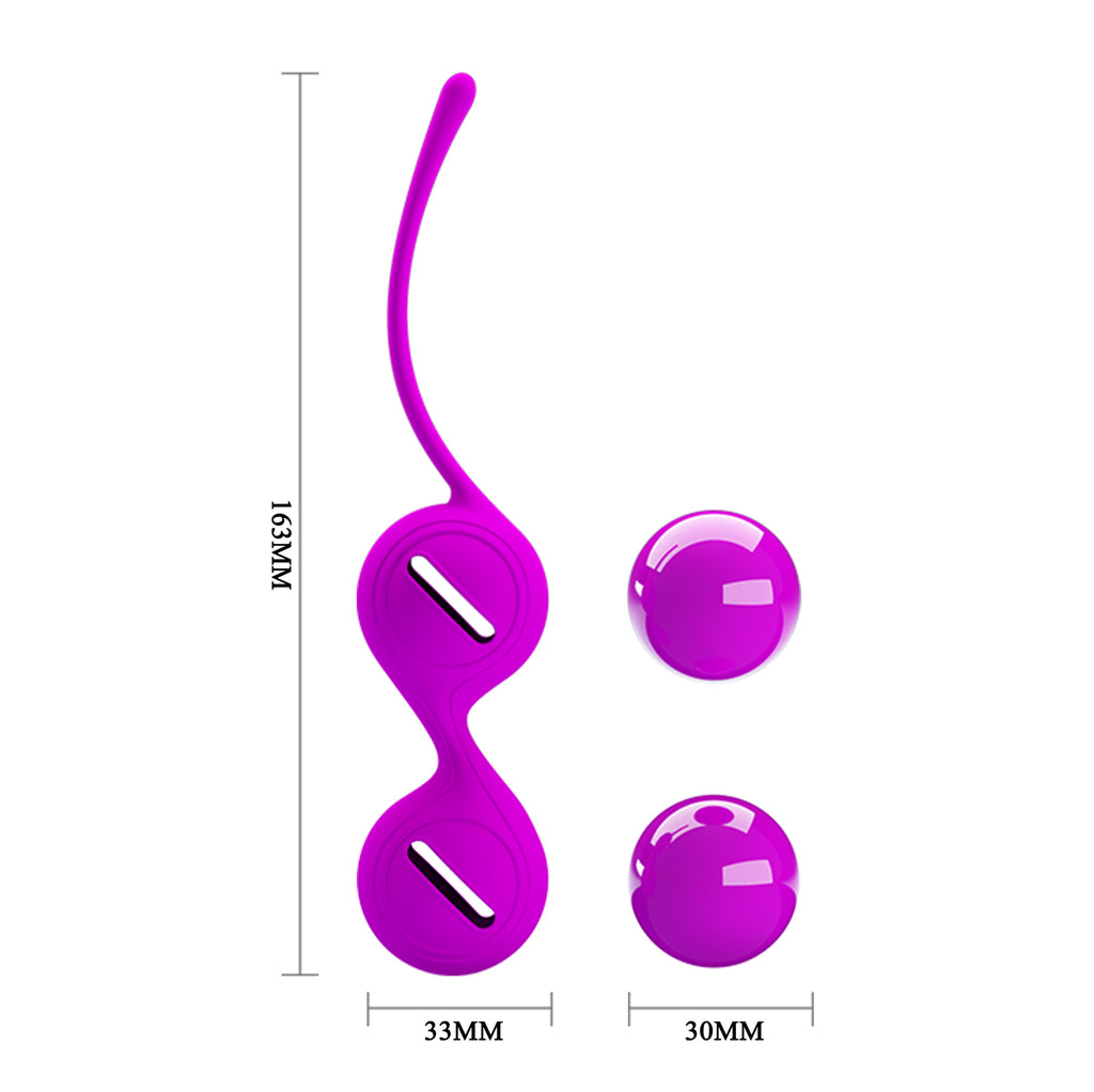 Bolas Kegel de Silicona con Peso Interno - Bolas Chinas