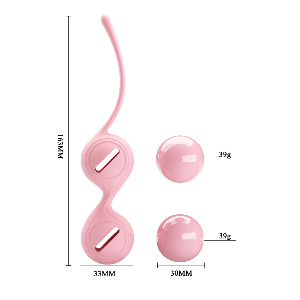 Bolas Kegel de Silicona con Peso Interno - Bolas Chinas