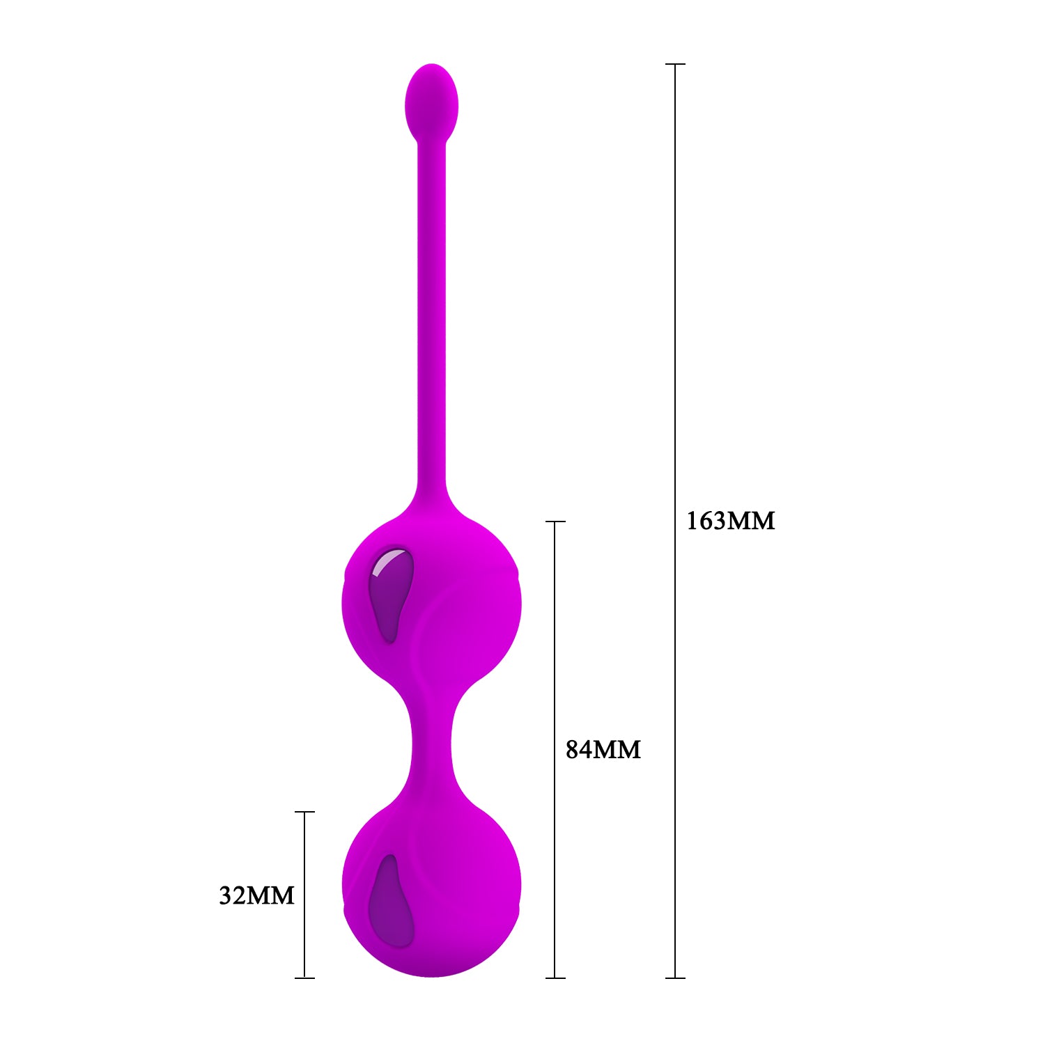 Bolas Kegel de Silicona con Peso Interno - Bolas Chinas