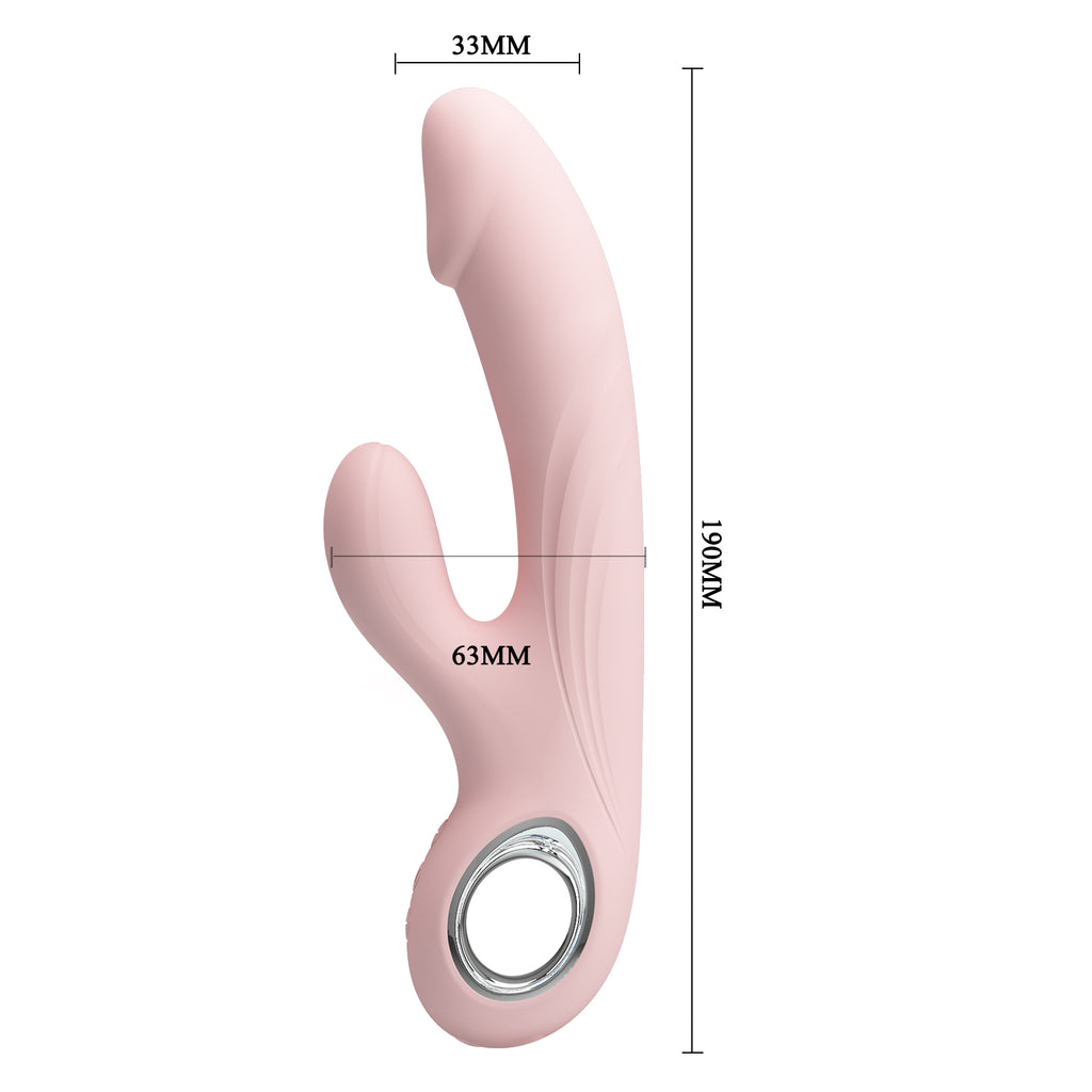 Vibrador con Estimulador de Clítoris