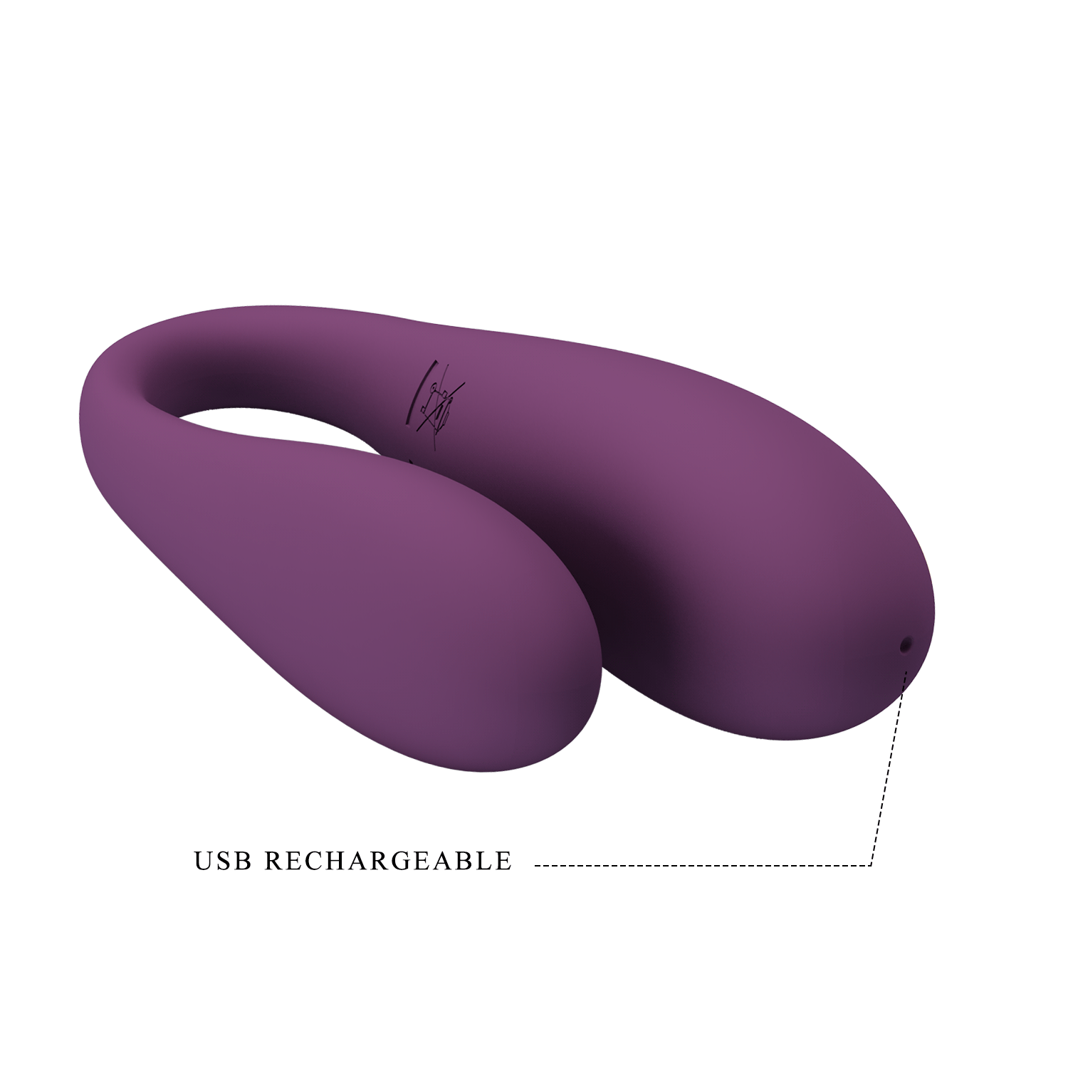 Vibrador con Control Remoto por App Purple