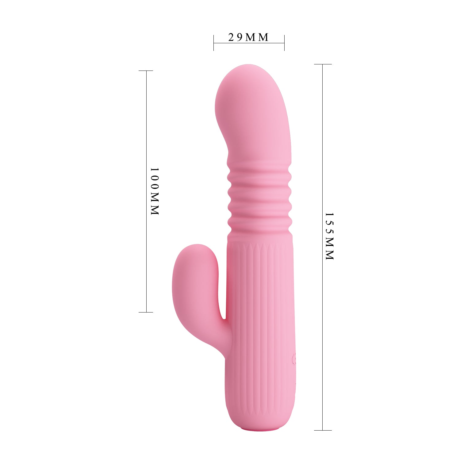 Vibrador Rabbit - Vibrador Conejo con Empuje