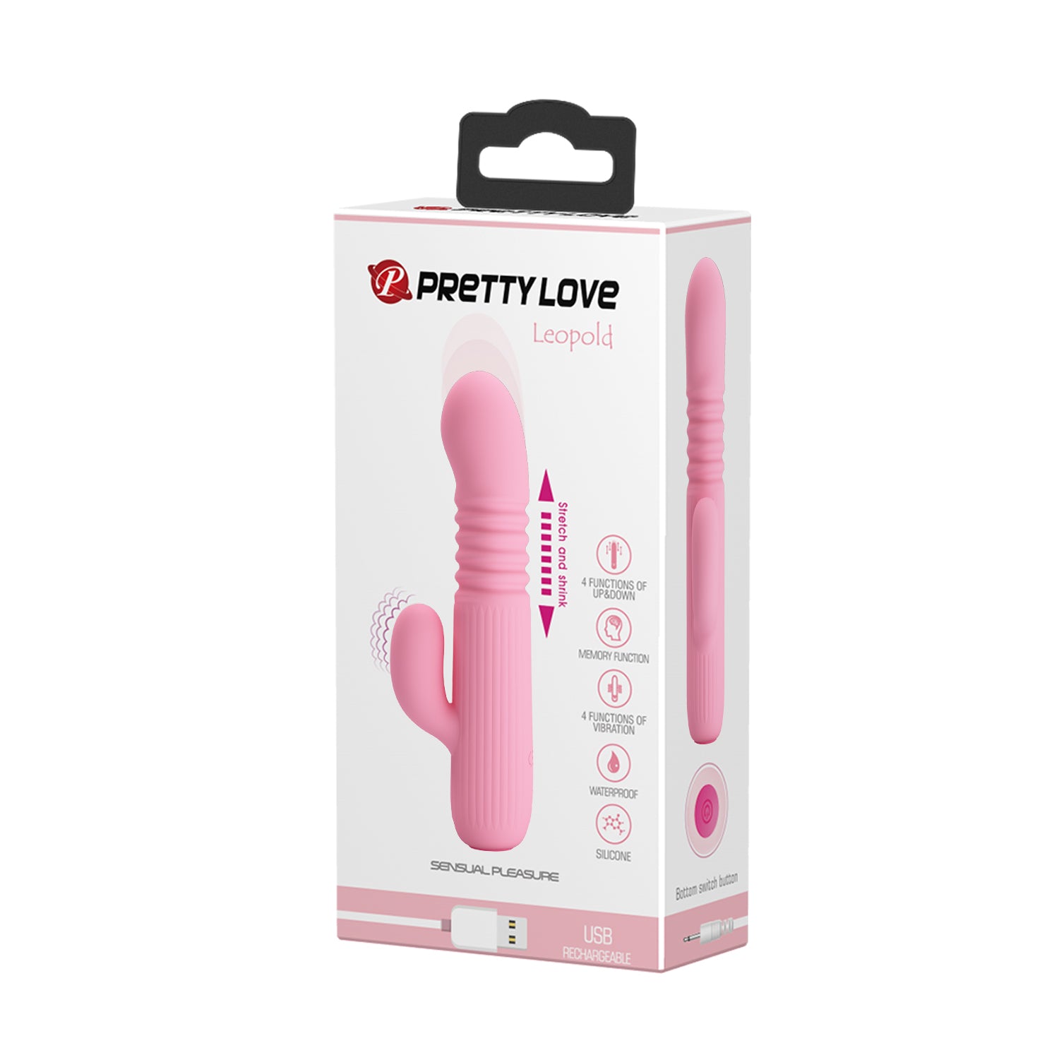 Vibrador Rabbit - Vibrador Conejo con Empuje