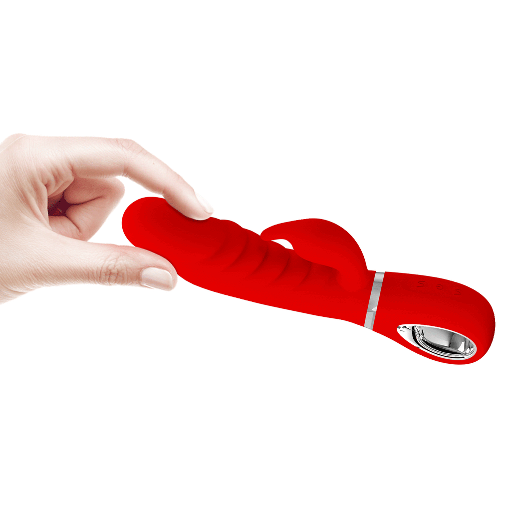 Vibrador con Estimulador de Clitoris - Vibrador Rabbit Soft