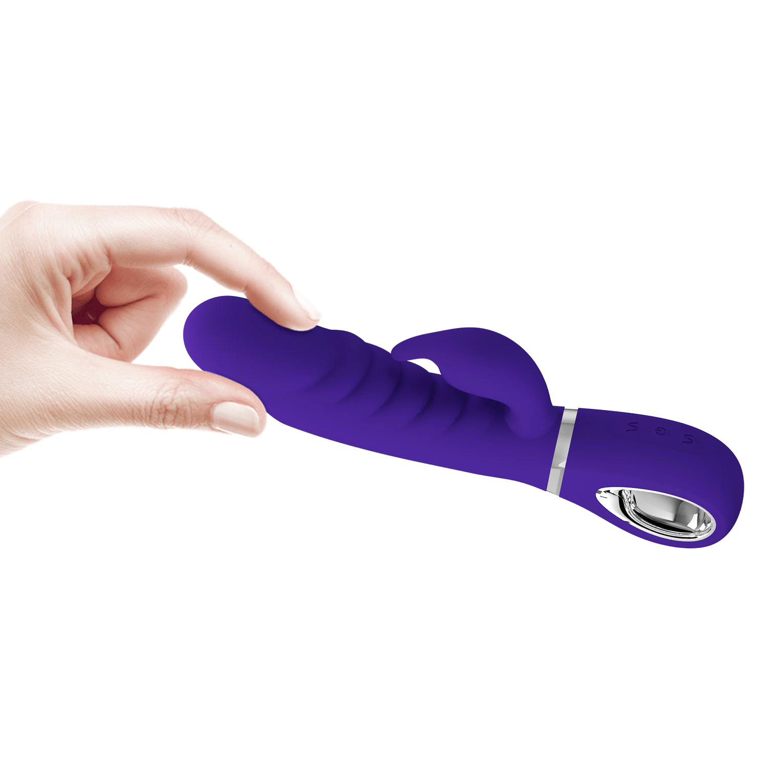 Vibrador con Estimulador de Clitoris - Vibrador Rabbit Soft