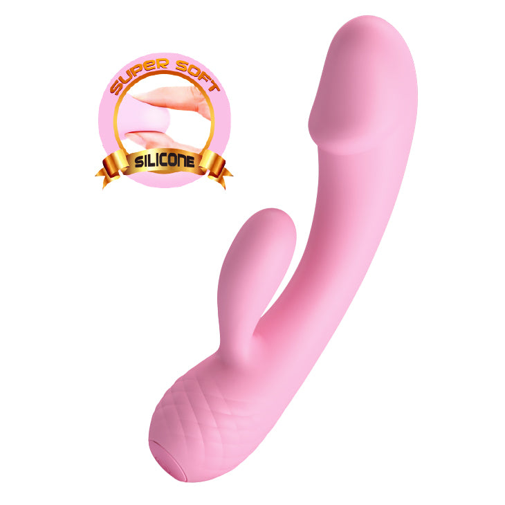 Vibrador con Estimulador de Clítoris