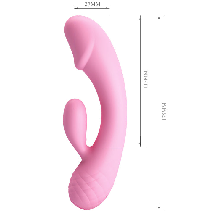 Vibrador con Estimulador de Clítoris
