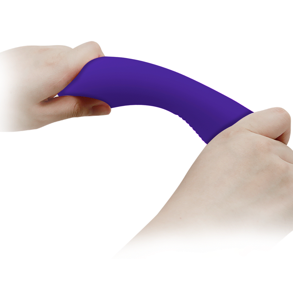 Vibrador de Silicona Premium con Diseño Ergonómico Matt Blue