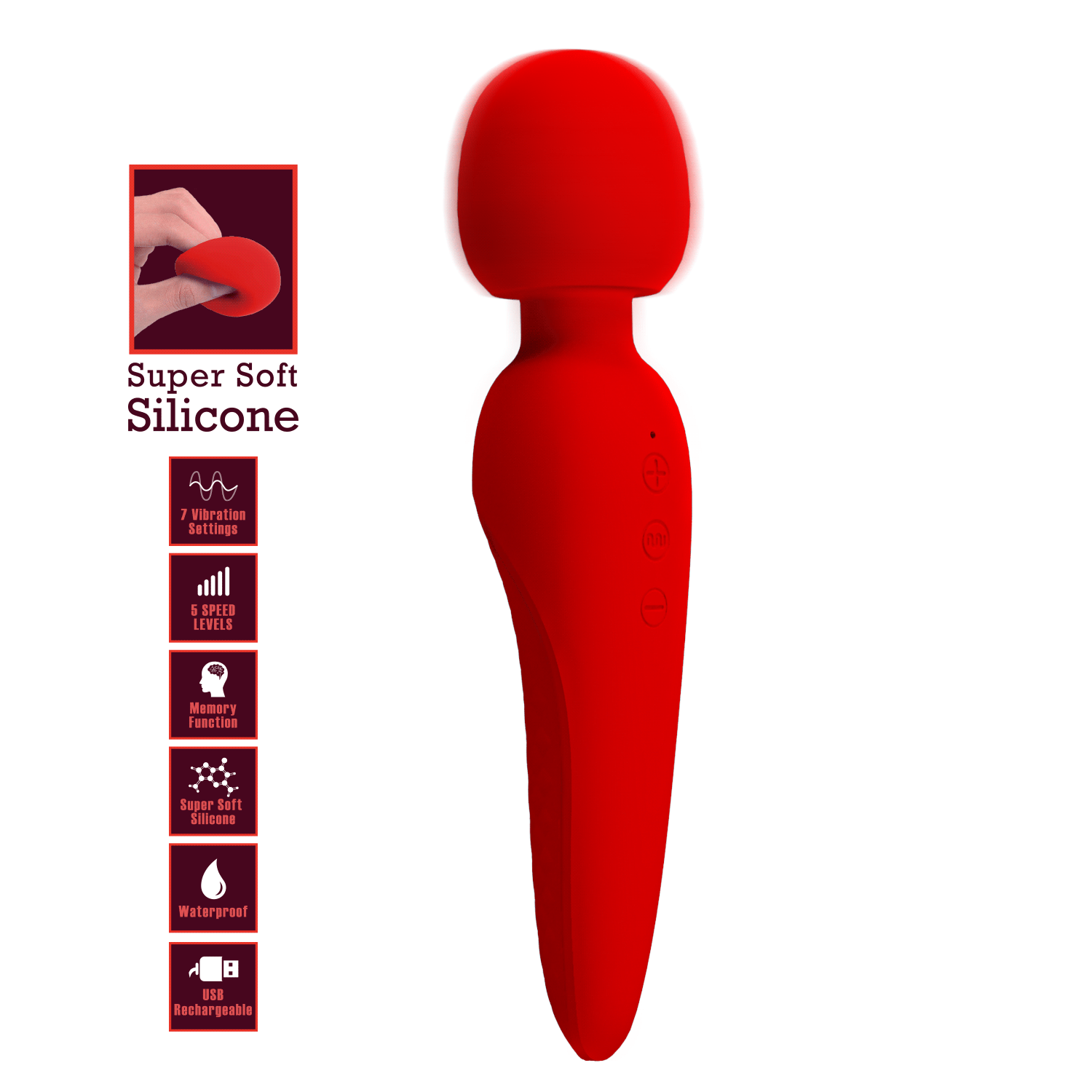 Vibrador Masajeador - Masajeador de Clitoris