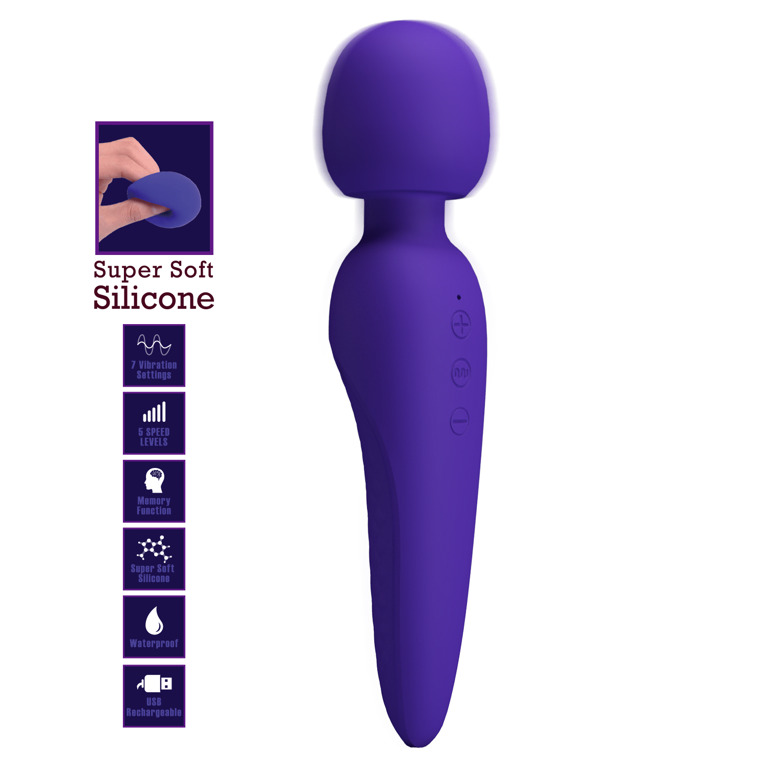 Vibrador Masajeador - Masajeador de Clitoris