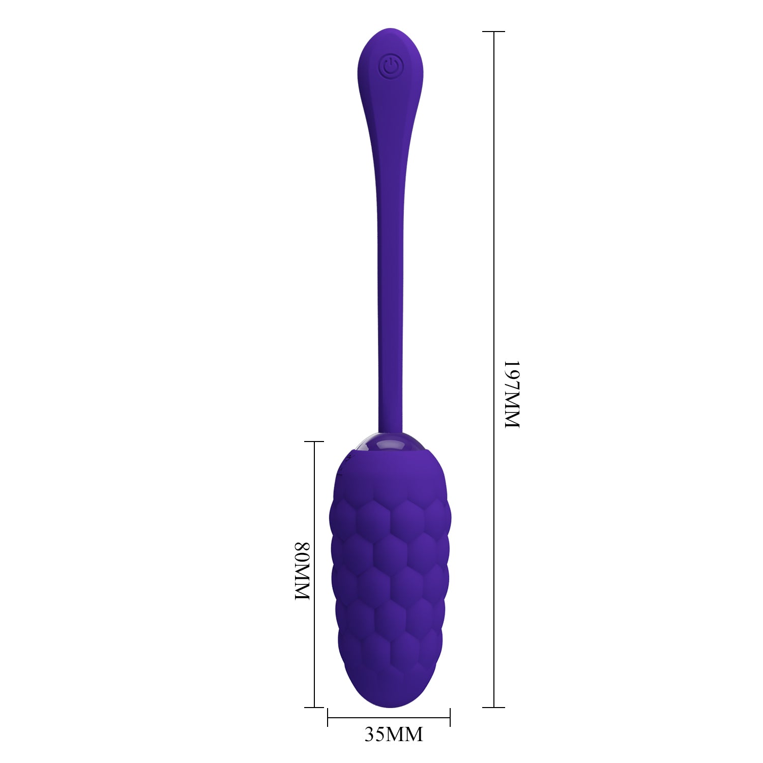 Huevo Vibrador Silicona Ultra Suave