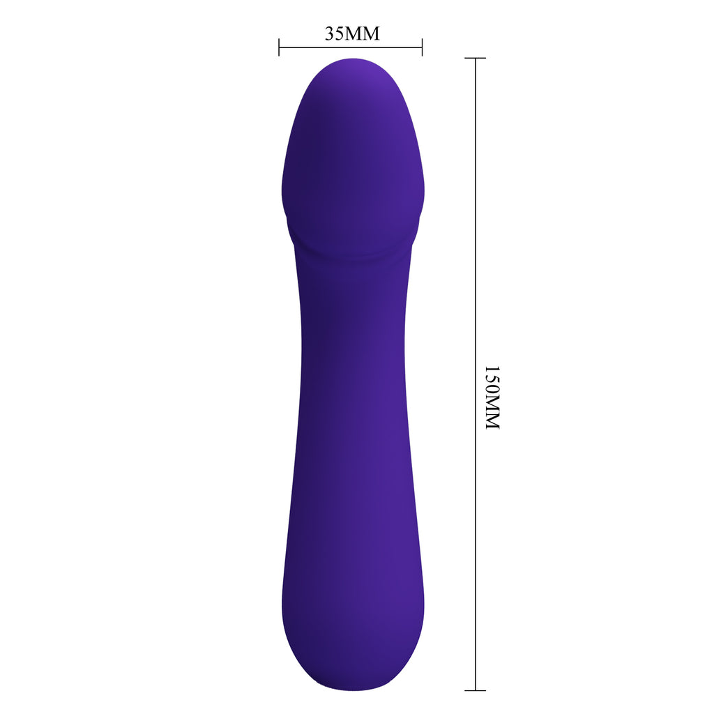 Vibrador de Silicona Premium con Diseño Ergonómico