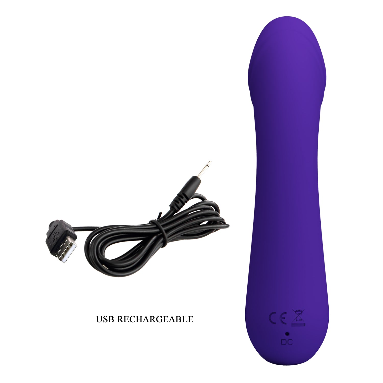 Vibrador de Silicona Premium con Diseño Ergonómico