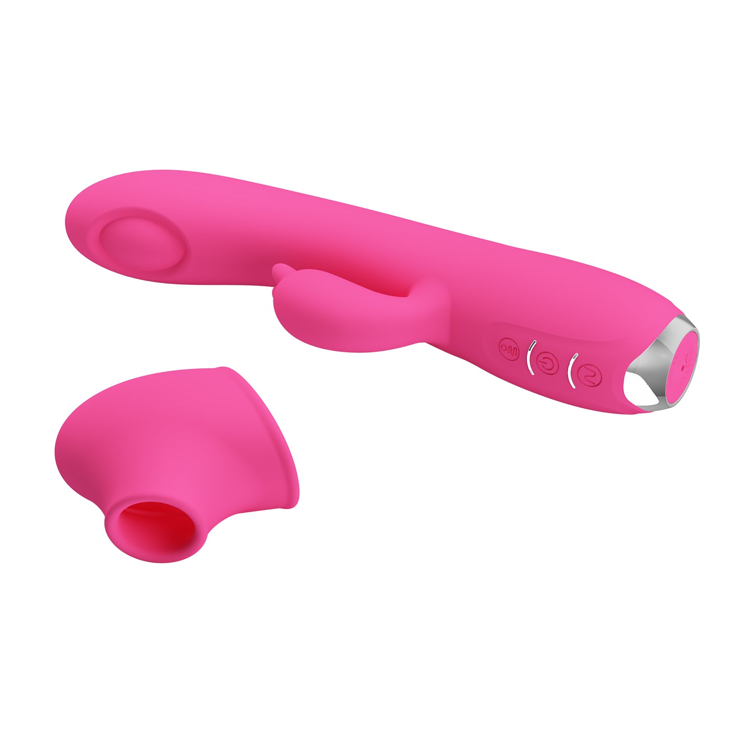 Vibrador Rabbit con Succionador de Clítoris