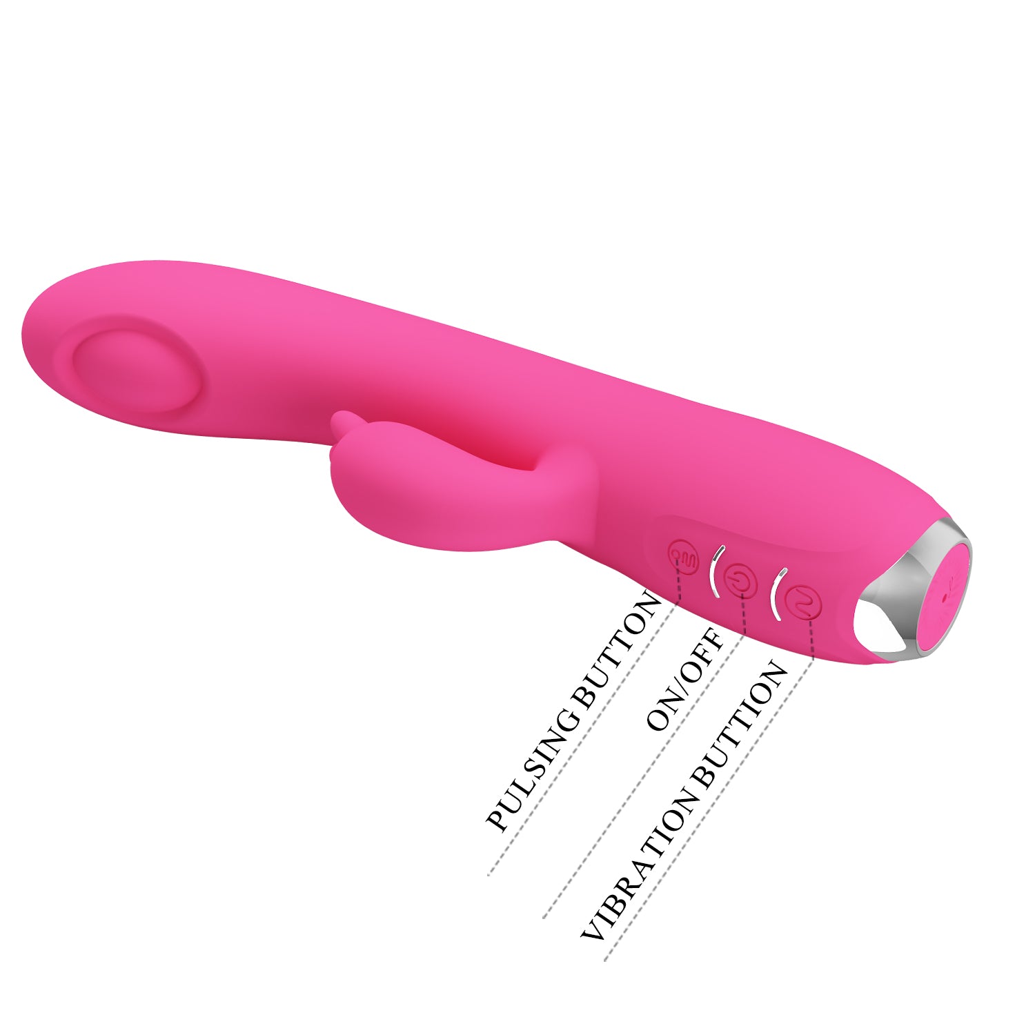 Vibrador Rabbit con Succionador de Clítoris