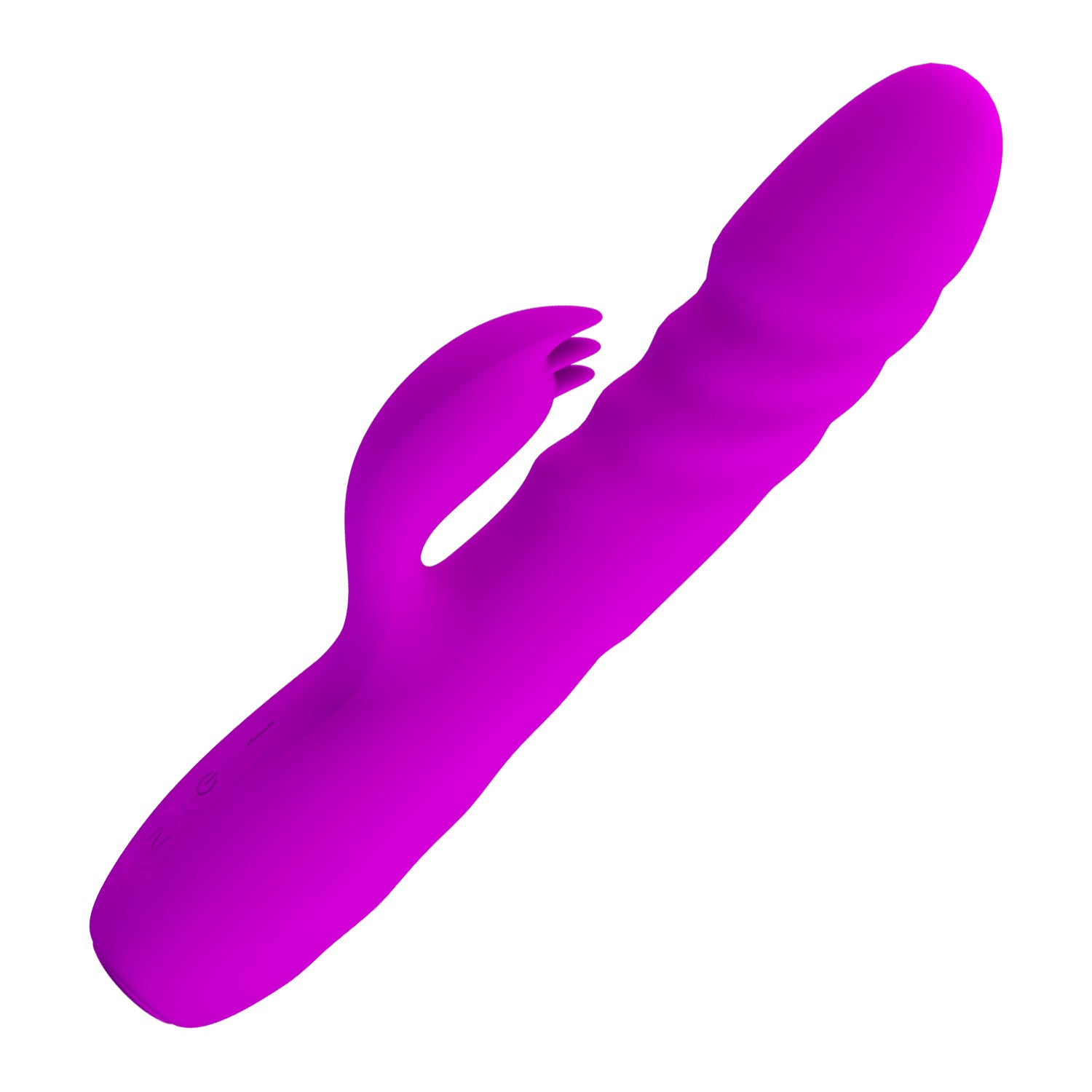 Vibrador con Estimulador de Clítoris - Vibrador Rabbit Retráctil