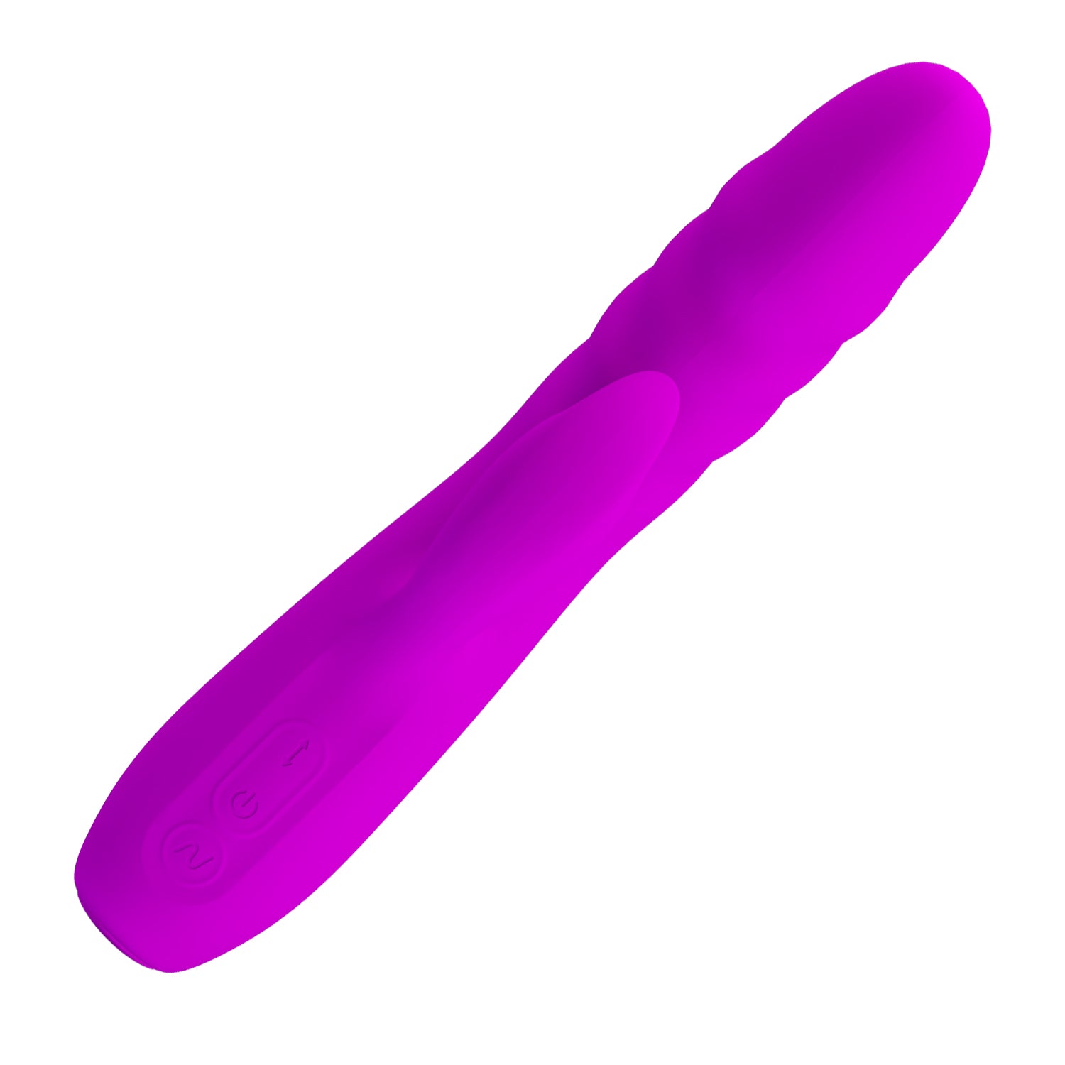 Vibrador con Estimulador de Clítoris - Vibrador Rabbit Retráctil