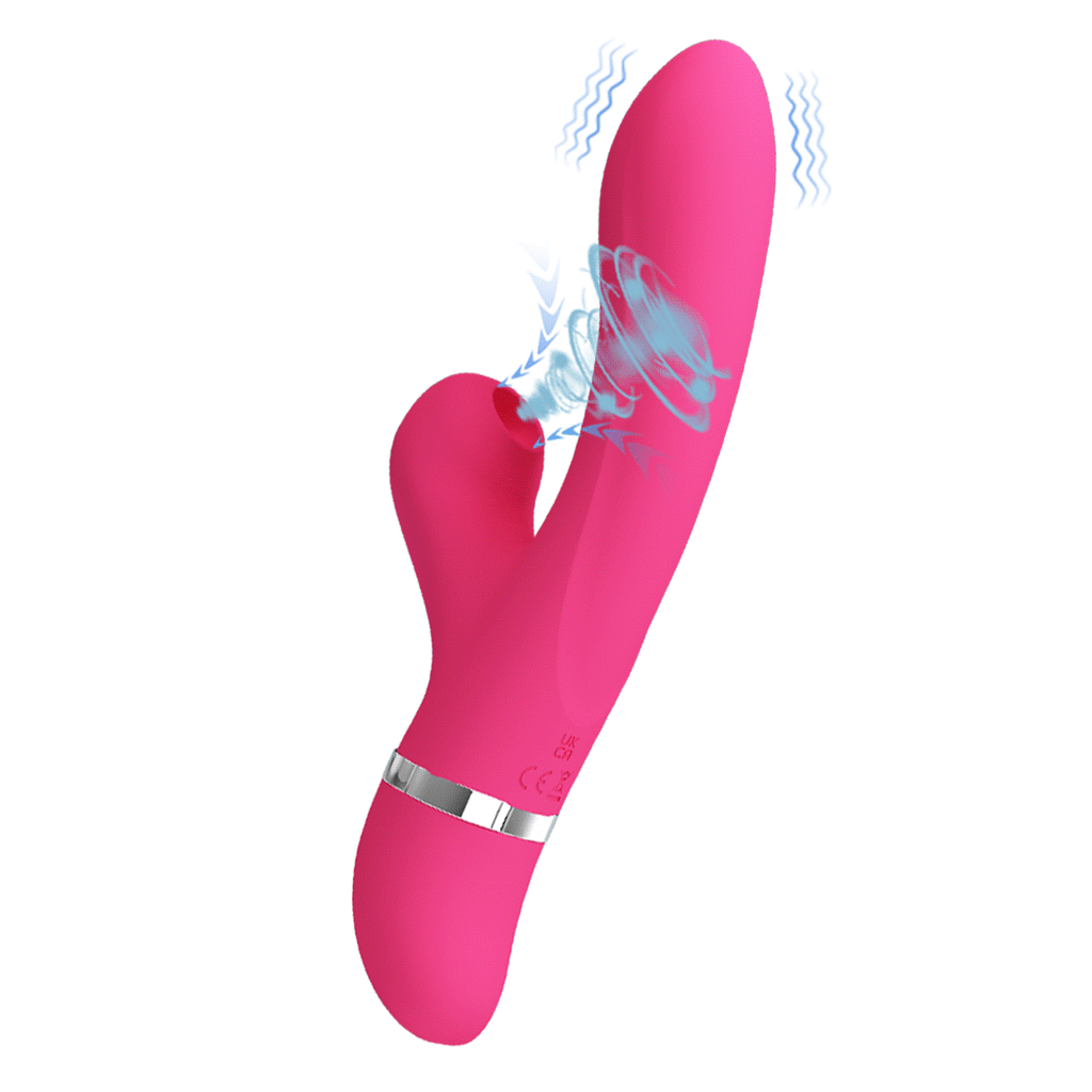 Vibrador con Succionador de Clítoris