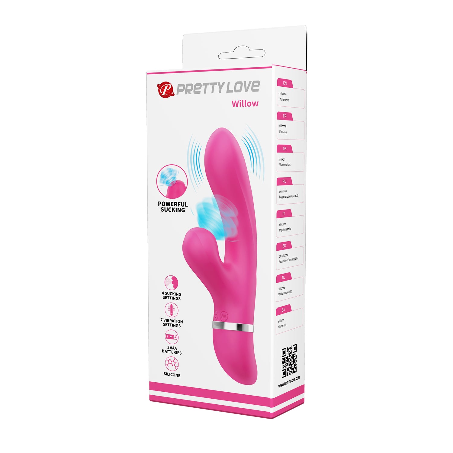 Vibrador con Succionador de Clítoris