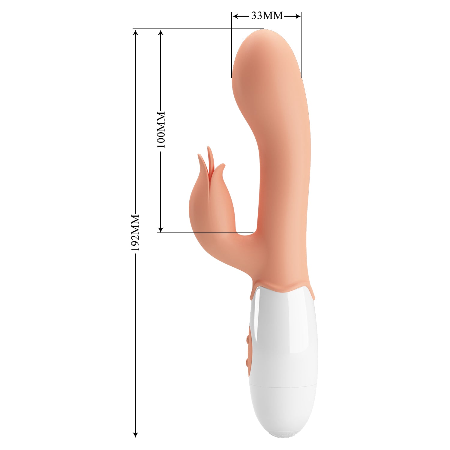 Vibrador con Estimulador de Clítoris