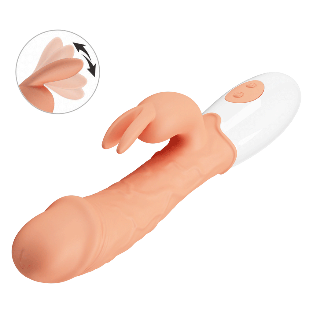 Vibrador con Estimulador de Clítoris - Vibrador Conejo
