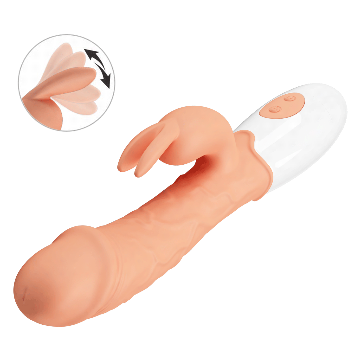 Vibrador con Estimulador de Clítoris - Vibrador Conejo