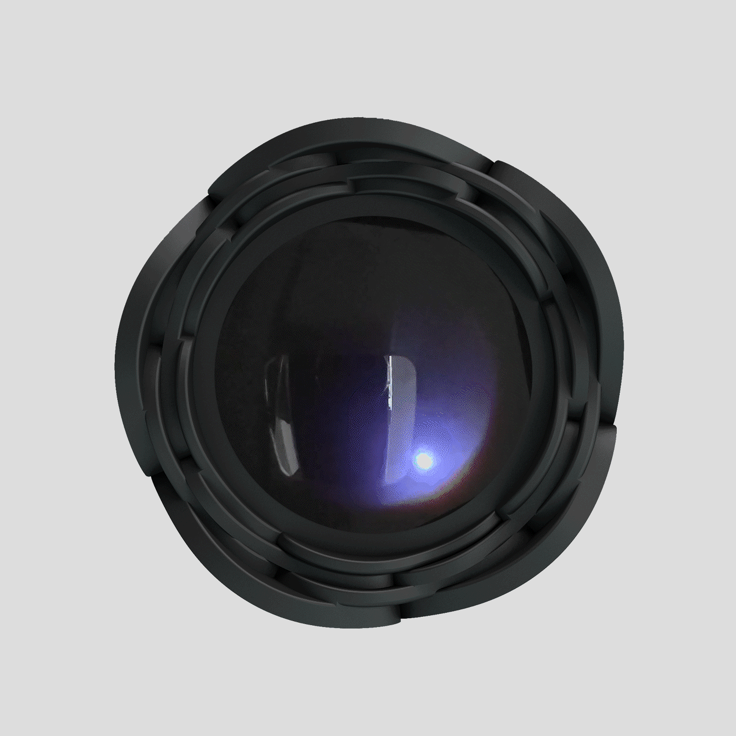 Plug anal vibrador con luz LED 2