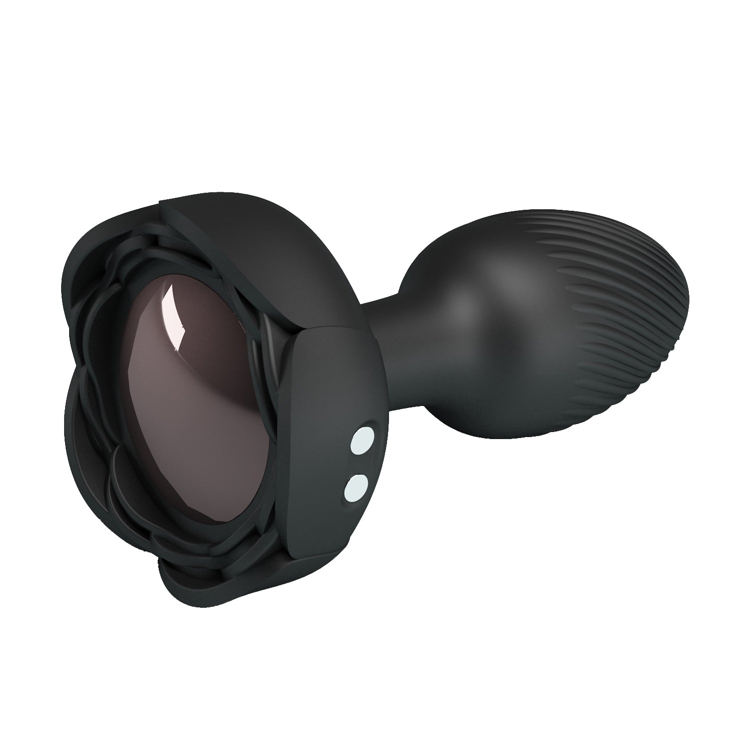 Plug anal vibrador con luz LED 4