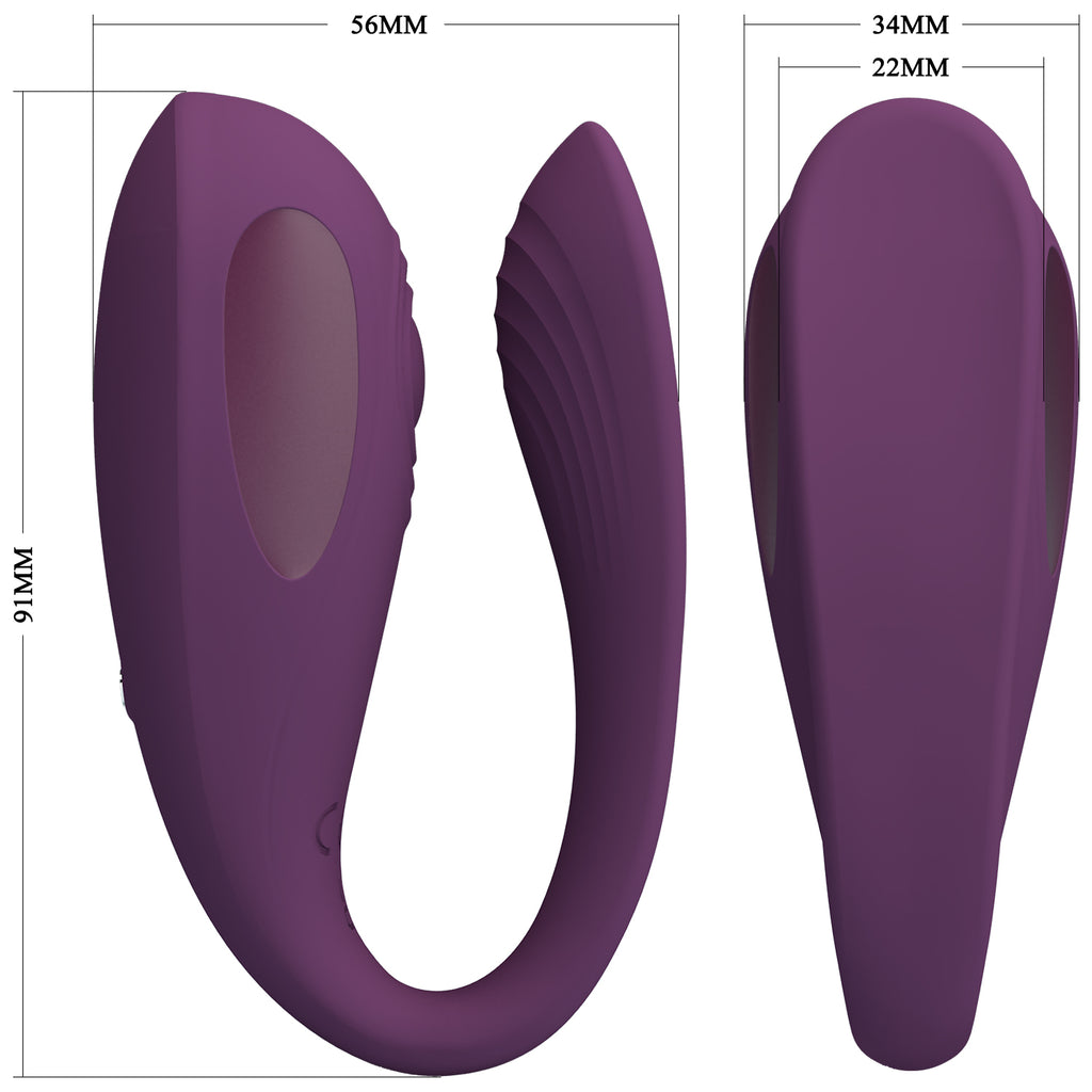 Vibrador con Control Remoto por APP & Estimulador de Clítoris