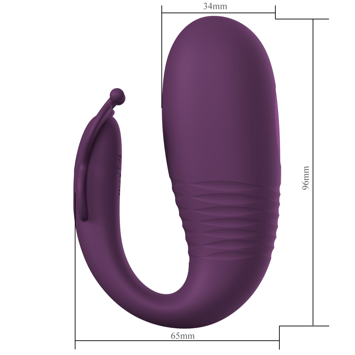 Vibrador con Control Remoto por APP y Estimulador de Clítoris Klay