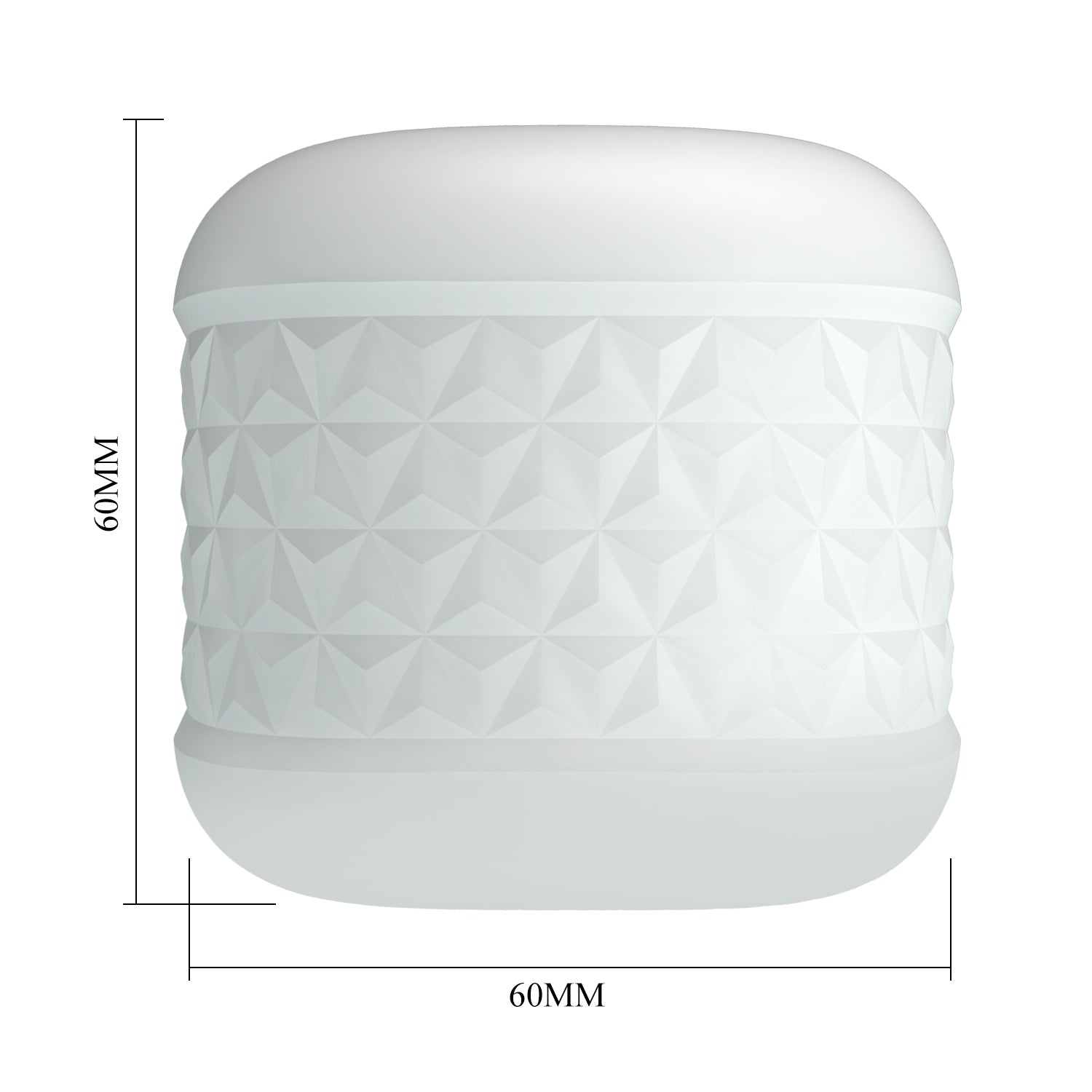 Masturbador Funda Flexible, Compacto y Discreto Crystle