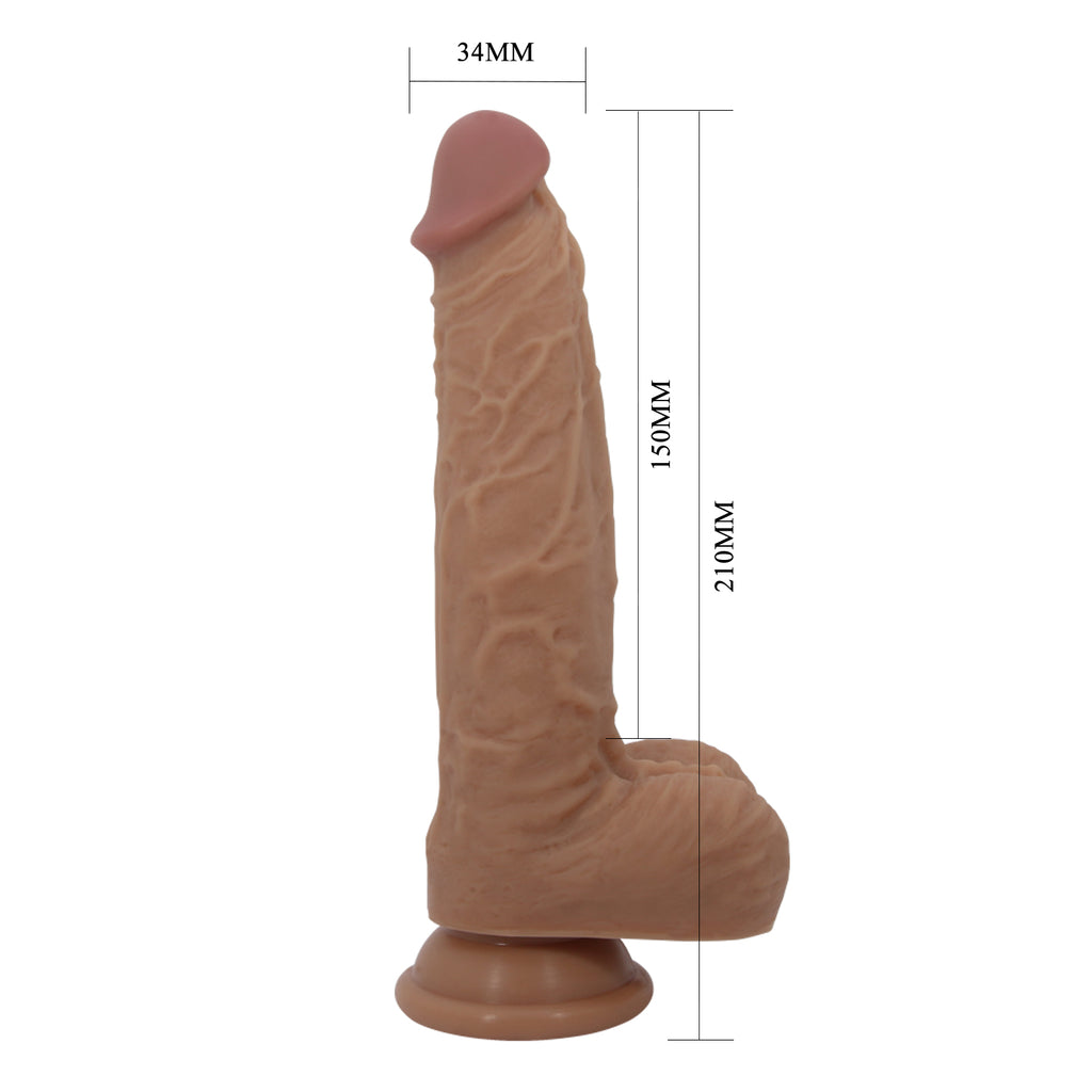 Consolador Vibrador Ultrarrealista Jonathan 🔥