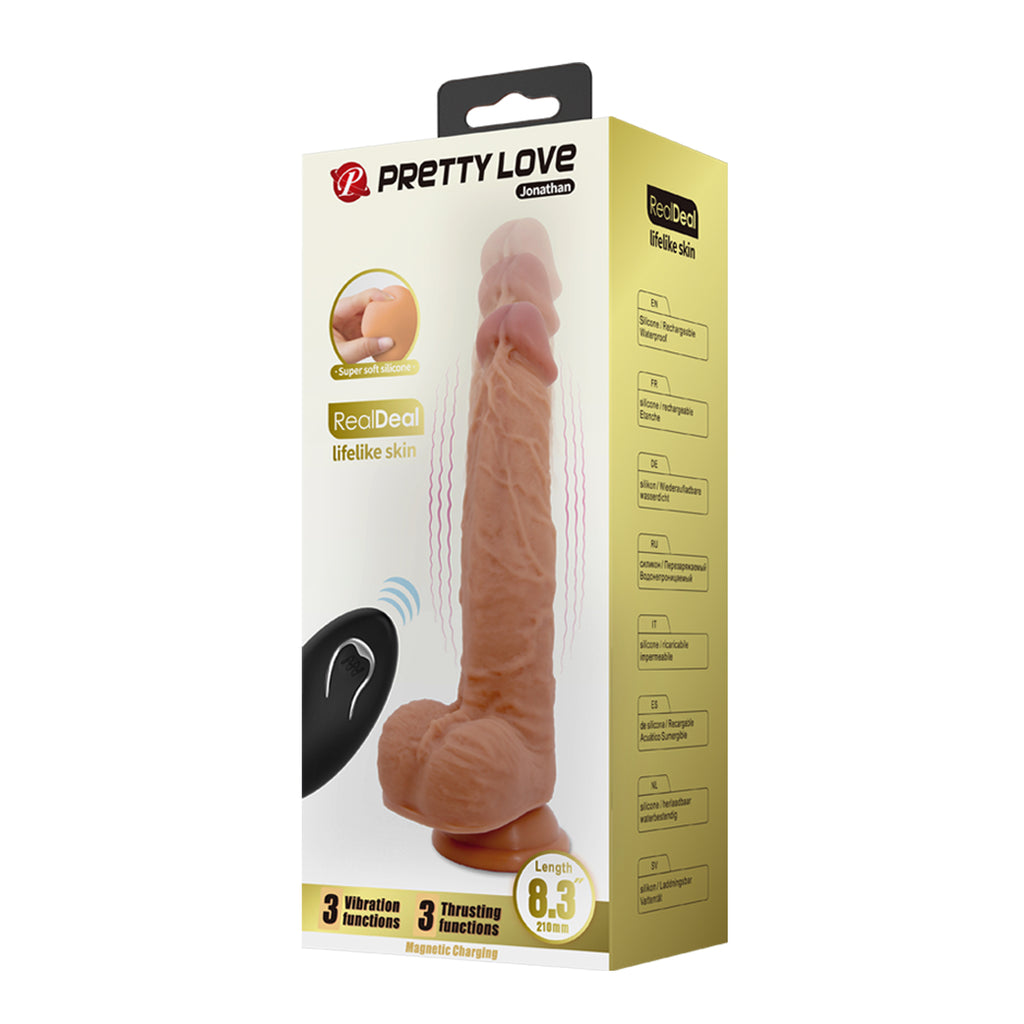Consolador Vibrador Ultrarrealista Jonathan 🔥
