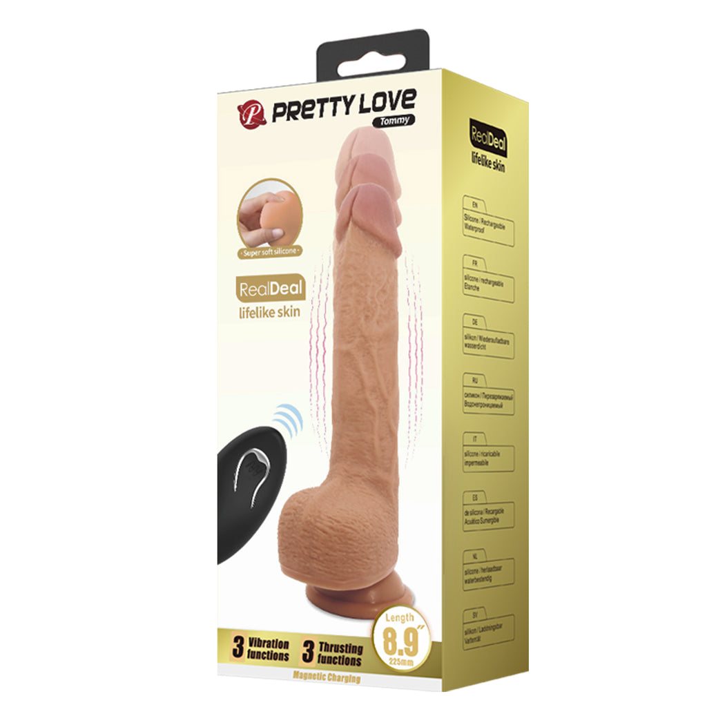 Consolador Vibrador Ultrarrealista Tommy 🔥