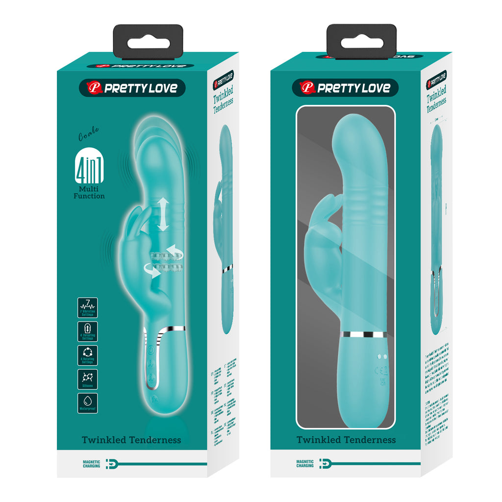 vibrador rabbit Turquesa